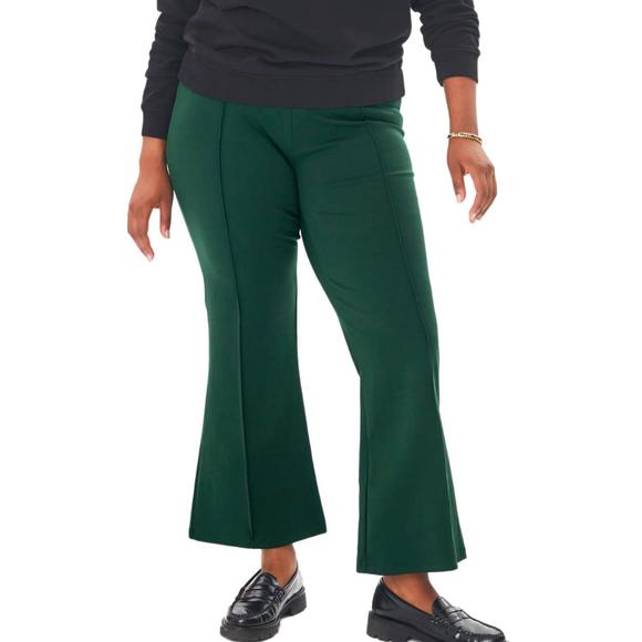 NEW CLARE V. le flare pant in forest ponte - Picture 3 of 3